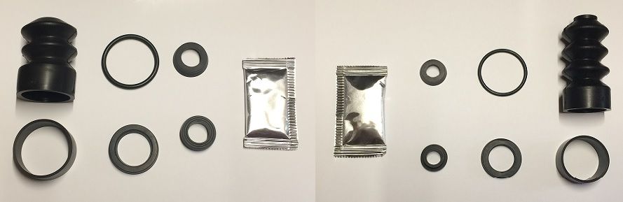 BRAKE MASTER CYLINDER SEALS REPAIR KITS x2 (Bentley S1, S2 & S3) (1955- 66)